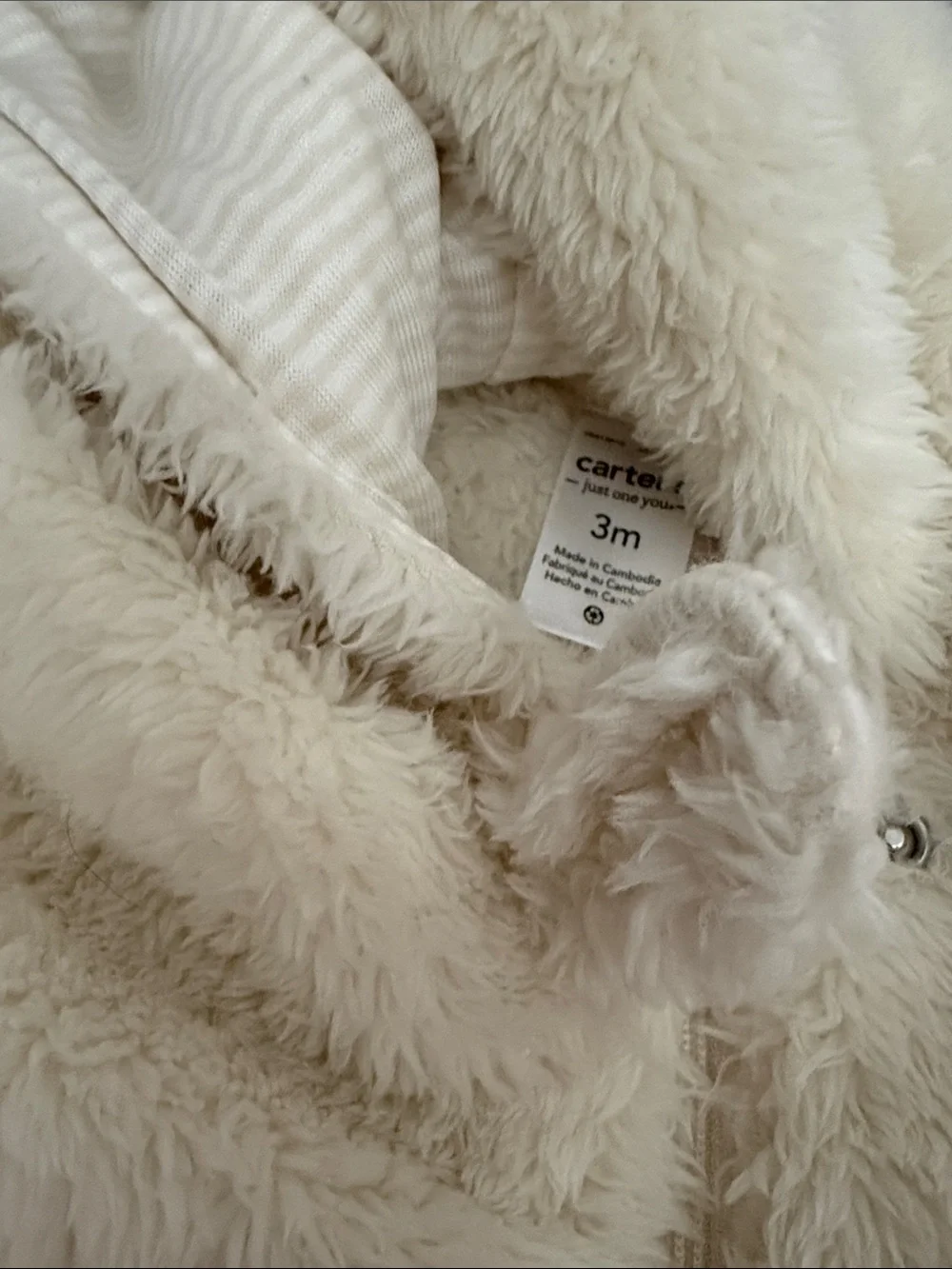 Baby robe and warm jumpsuits size 3 months